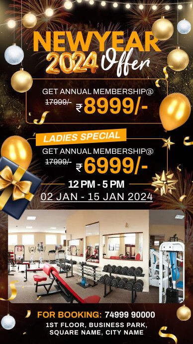 Gym Offers Poster, New Year Offer Poster Design, Gym Poster Design, Offer Poster Design, Planet Fitness Gym, Offer Poster, Gym Pass, After Christmas Sales, Marathi Calligraphy