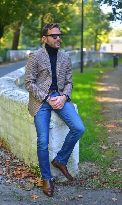 Mens Blazer Outfit Casual, Blazer Cafe, Man Essentials, Blazer Men Outfit, Capsule Wardrobe Men, Mens Smart Casual Outfits, Blazer Outfits Men, Mens Business Casual Outfits, Blazer Outfits Casual