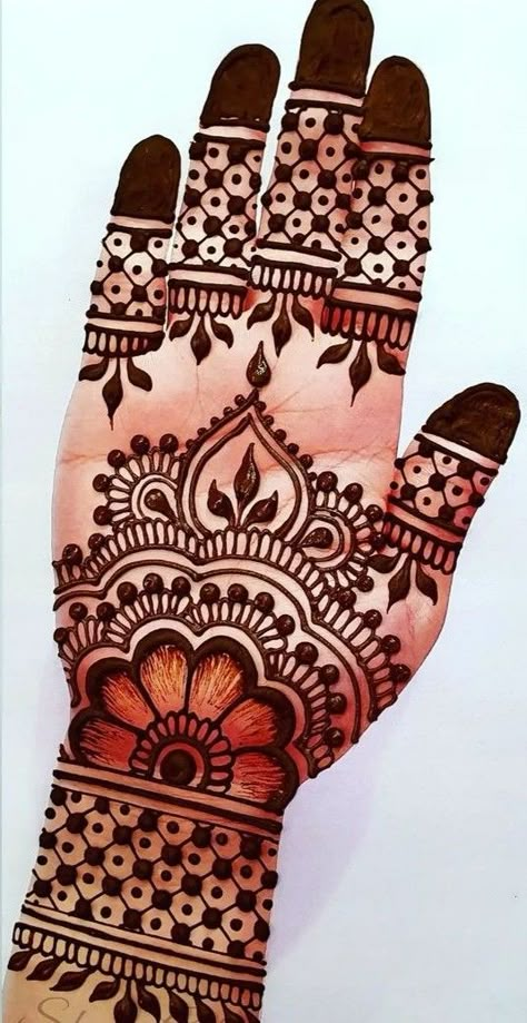 Simple Mehandi Designs, Mehandi Designs Easy, Simple Mehandi, Palm Mehndi, Front Mehndi, Palm Mehndi Design, Mehndi Designs Simple, Front Mehndi Design, Simple Mehendi