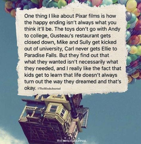 Pixar Up Quotes, Wall E Quotes, Gusteau's Restaurant, Pixar Movies Quotes, Up Movie Quotes, Pixar Quotes, Up Pixar, Up The Movie, Mike And Sully