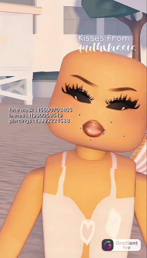 Bloxburg Clutter, Berry Ave Face Codes, Berry Avenue Face, Berry Avenue Codes Face, Bloxburg Hair Codes, Black Hair Id Roblox, Cap Code, Roblox Face, Berry Codes