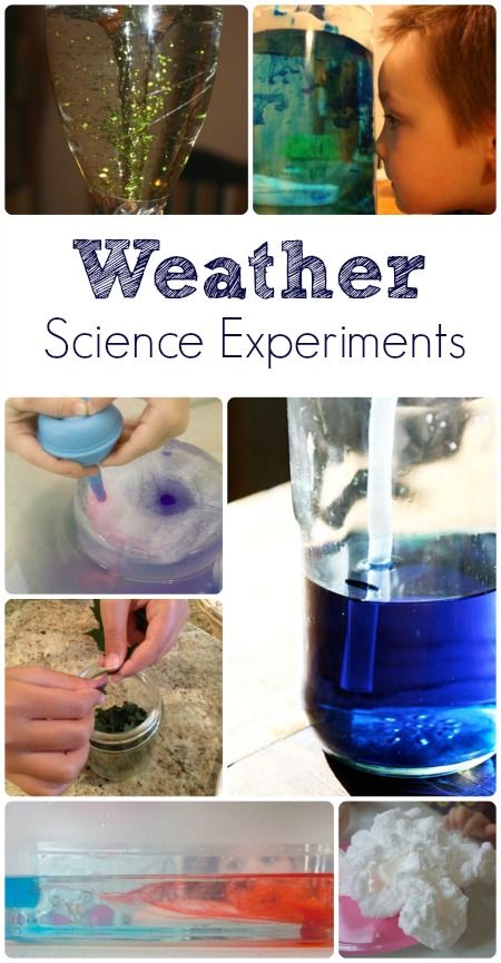 Weather Activities for Kids....fun science experiments to help kids learn about the weather. Homeschool Science Weather Science Experiments For Kids, Weather Science Experiments, Cloud Experiment, Weather Experiments, Fun Science Experiments, Weather Activities For Kids, Preschool Weather, Science Experiments For Kids, Weather Science