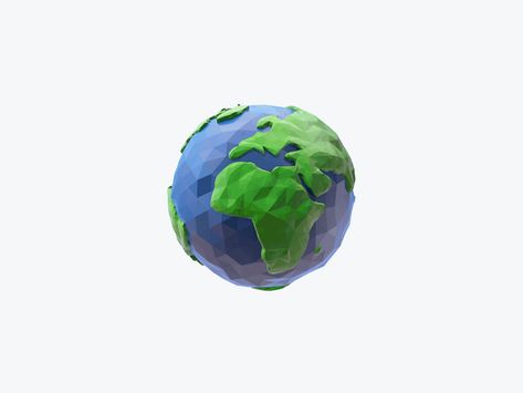 Earth Gif by Vyacheslav Alkin Earth Animation, 5d Earth, Animated Earth, Globe Animation, Earth Spinning Gif, Earth Vector Illustration, Earth 3d, Earth Gif, World Gif