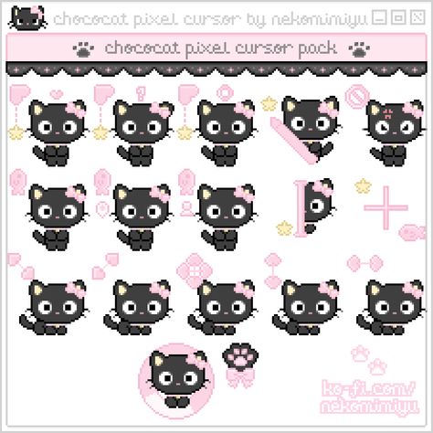 Kawaii Computer Wallpaper Gif, Sanrio Desktop Organizer, Tomogatchi Aesthetic, Cursor Icon Cute, Cute Cursor Png, Sanrio Computer Wallpaper, Cursor Aesthetic, Kawaii Website, Pixel Cursor