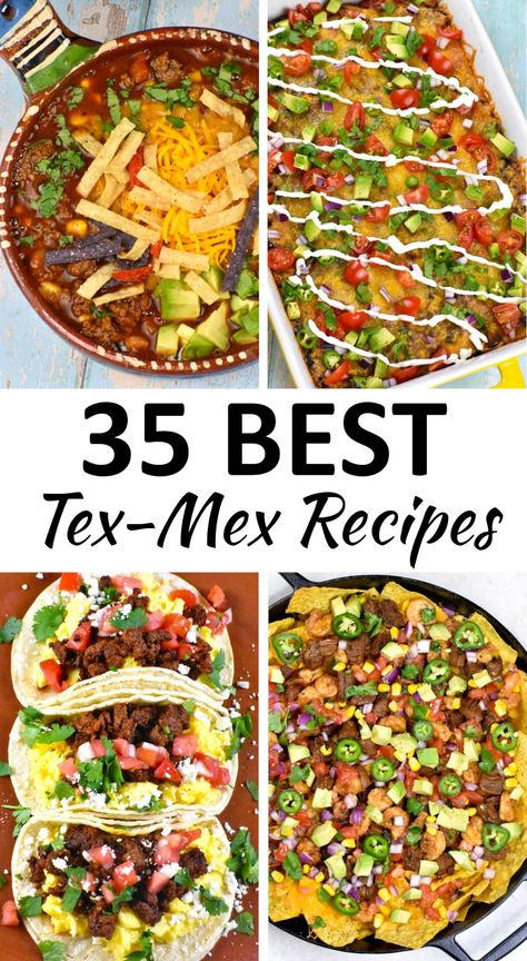 Tex Mex Platter, Tex Mex Dinner Ideas, Tex Mex Dinner Party, Tex Mex Fajitas, Tex Mex Decor, Copycat Mexican Restaurant Recipes, Vegetarian Tex Mex Recipes, Southwest Recipes Main Dishes, Easy Tex Mex Recipes