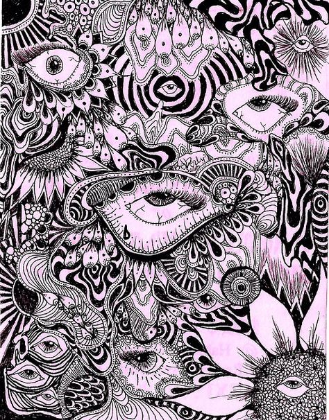 Image via We Heart It https://weheartit.com/entry/81755015/via/13802995 #blackandwhite #drawing #eyes #ink White Drawing, New School, Black And White, Flowers, White, Black