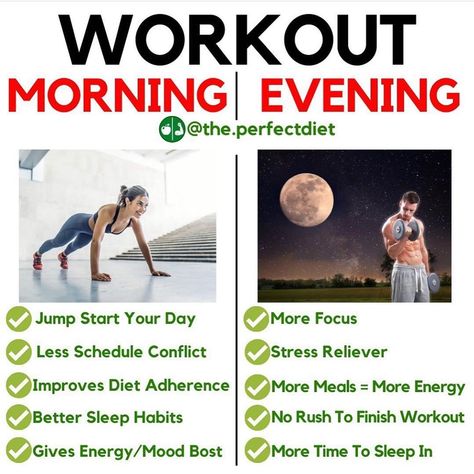 FAT LOSS NUTRITION & TRAINING on Instagram: “☀️Morning Workout vs. Evening Workout🌓 - Has anyone ever told you that working out in the mornings is better for you than in the evening?…” Evening Workout, Time Of The Day, Lose Pounds, Lower Abs, Flat Abs, Losing 10 Pounds, Morning Workout, Stubborn Belly Fat, 4 Months