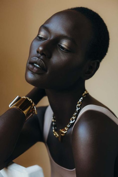 Fashion Q&A with Ajak Deng: 'I don't know how fashion will get over its obsession with fame' Mursi Tribe Ethiopia, Career In Fashion, Mursi Tribe, More Instagram Followers, Melbourne Fashion, Joining The Army, Marc Jacobs Beauty, Going For Gold, V Magazine