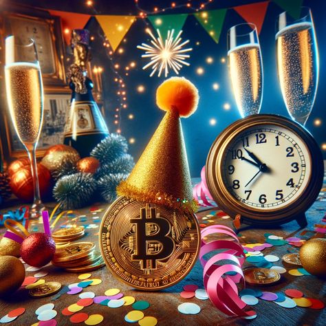 🎉 Happy New Year 2024! 🚀 As we step into a year full of potential, let's continue to embrace the power of #Bitcoin. Wishing everyone a year of prosperity, groundbreaking achievements, and endless opportunities. Let's make 2024 unforgettable! 🌟🎆🥳 Happy New Year 2024, Endless Opportunities, Year 2024, A Year, Happy New, Happy New Year, This Is Us, Let It Be