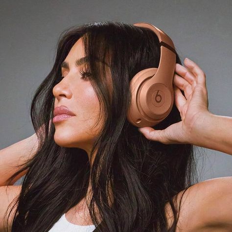 Amazon.com: Beats Studio Pro x Kim Kardashian - Bluetooth Noise Cancelling Headphones with AppleCare+ (2 Years) - Dune : Electronics Filter Background, Supra Aural Headphones, Kardashian Collection, On Ear Earphones, Kloe Kardashian, Wireless Noise Cancelling Headphones, Kim K Style, Beats Studio, Beats By Dre