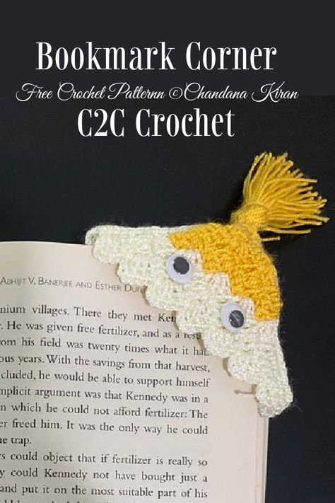 Crochet Corner Bookmark Free Pattern, Crochet Corner Bookmark, Crochet Bookmarks Free Patterns, Crochet C2c Pattern, Bookmark Pattern, Crochet Bookmark Pattern, Corner Bookmark, Bible Bookmark, Corner Bookmarks