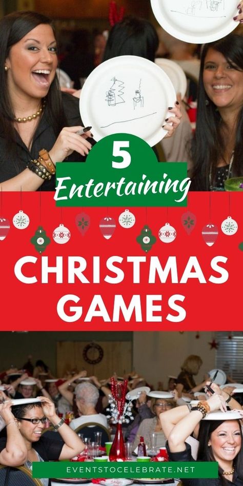 Christmas Games For Women, Games For Senior Citizens, Christmas Group Games, Ladies Christmas Party, Christmas Party Games For Groups, Funny Christmas Party Games, Christmas Eve Games, Christmas Party Games For Adults, Games For Ladies