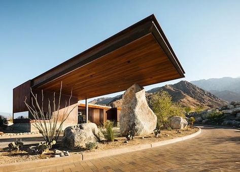 Architecture Cool, Architecture Renovation, Houses Architecture, Desert House, Guard House, American Architecture, Desert Homes, Eco House, Roof Design