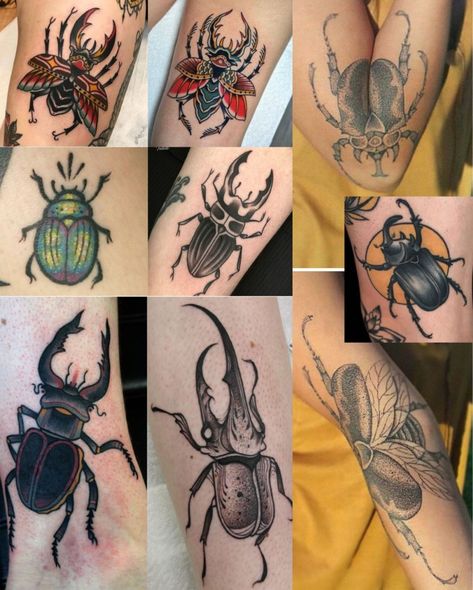 8 of my favorite beetle tattoos (horned, Japanese, etc.) 🪲 Japanese Rhinoceros Beetle Tattoo, Horned Beetle Tattoo, Japanese Beetle Tattoo, Rhino Beetle Tattoo, Beetle Tattoos, Horned Beetle, Rhino Beetle, Beetle Tattoo, Japanese Beetles