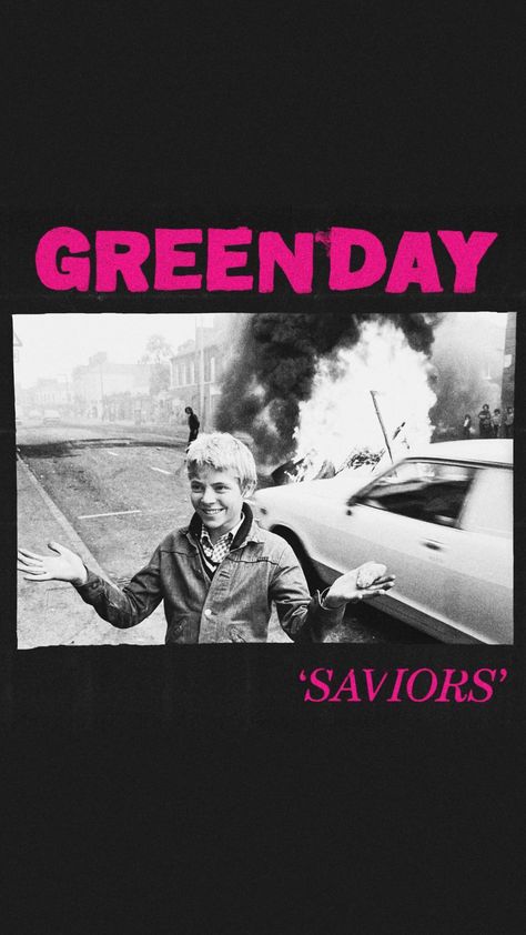 Green Day Lockscreen, Green Day Saviors, Green Day Wallpaper Iphone, Green Day Album Cover, Green Day Wallpaper, Green Day Poster, Cher Wallpapers, Green Day Albums, Phone Backgrounds Funny