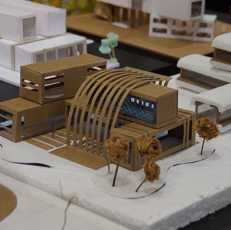 Restaurant Model Architecture, School Model Architecture, Building Maquette, Maket Architecture Ideas Design, Spa Plan, House Design Concept, Maquette Architecture, Conceptual Model Architecture, Paper Architecture