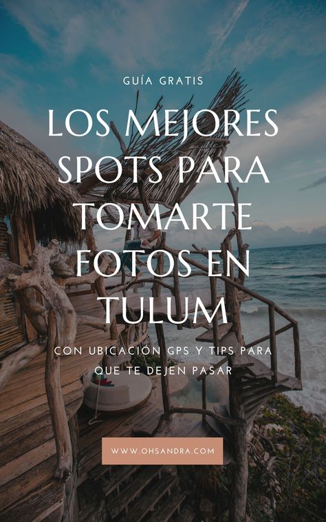 La mejor guía con los spots para fotos en Tulum. Con direcciones y tips de acceso a cada uno. Sacate las mejores fotos instagrameables. #foto #tulum #instagram #influencer Azulik Tulum, Tulum Mexico, Instagram Influencer, Perfect Life, Cancun, Tulum, City Photo, Influencer, Travel