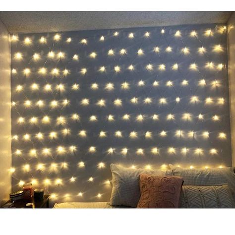 Curtain Fairy Lights, Mesh Lighting, Net Lights, Wedding Halloween, Kitchen Wallpaper, Halloween Wedding, The Holiday Aisle, Fairy Lights, String Lights