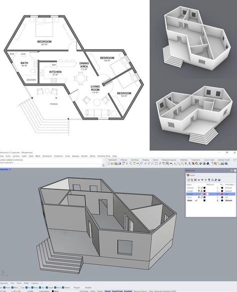 Explore unique and modern hex house floor plans, perfect for small spaces or large families. #hexhouse #floorplans . #Hexagon_Plan_Architecture_Design #Rhino_Modeling_Architecture #Hexagon_Architecture_Concept #Hexagon_Architecture House Floor Plans Modern, Hexagonal Architecture, Rhino Architecture, Plan Concept Architecture, Floor Plans Modern, Hexagon House, Architecture Blueprints, Architecture Drawing Plan, Interior Architecture Drawing