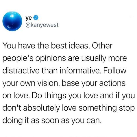 Kanye Tweets, Kanye West Quotes, Quotes Dream, Religion Quotes, Best Tweets, Word Of Advice, Quotes That Describe Me, Manifestation Quotes, Wall Quotes