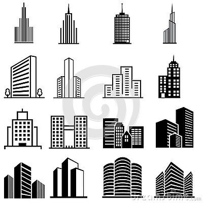 buildings-vector-icon-set-skyscraper-illustration-sign-collection-hotel-symbol-penthouse-logo-web-sites-mobile Skyscraper Illustration, Civil Drawing, Building Tattoo, Tower Logo, Building Vector, Cardboard Cat House, Modern Skyscrapers, City Skyline Art, Iphone Wallpaper For Guys