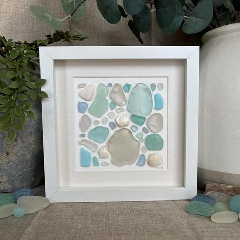 Sea glass art diy