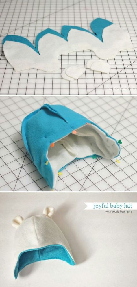 Baby Hat Diy, Finn Hat, Learn Sewing, Pola Topi, Couture Bb, Stitch Diy, Sewing Hats, Hat Diy, Trendy Sewing Projects