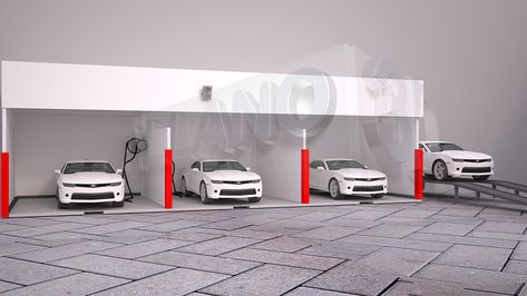 Car Wash Garage Design, Car Wash Ideas, Car Wash Design Ideas, Carwash Ideas Design, Modern Car Wash Design, Carwash Ideas, Modern Carwash Design, Car Wash Design, Self Service Car Wash Design