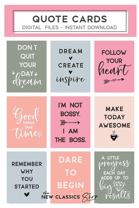 Vision Board Positive, Setting Activities, Printable Affirmations, Goal Setting Activities, Planner Quotes, Free Printable Quotes, Graduation Quotes, Scrapbooking Cards, Diary Ideas