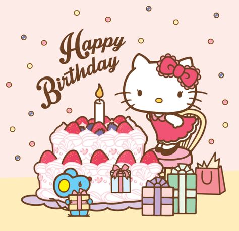 hello kitty Hello Kitty Birthday Card Ideas, Happy Birthday Hello Kitty, Birthday Hello Kitty, Hello Kitty Invitations, Birthday Niece, Taekwondo Wallpaper, Birthday Wishes Gif, Kitty Painting, Diy Hello Kitty