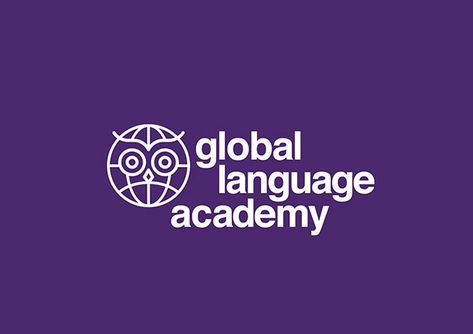 Global Language Academy Logo on Behance Language Academy Logo, Language Center Logo, Teacher Logo, Language Logo, Corporate Stationary, Coding Bootcamp, Academy Logo, Learning Logo, Language Centers