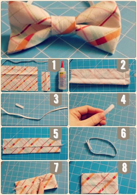 Carissa Miss: Make a bowtie in 5 minutes or less Infant Bow Tie Pattern, Sew Dog Bow Tie, Pet Bow Tie Pattern, Baby Bow Tie Pattern, Dog Bow Tie Diy Free Pattern Printable, Bow Tie Pattern Free Printable, Dog Bow Ties Diy Free Pattern, How To Make Bowties, How To Make A Bow Tie