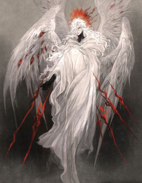 Evil Angel Art, Eldritch Angel, Ange Demon, Biblical Art, Demon Art, Dark Art Illustrations, Monster Design, 판타지 아트, Angel Art