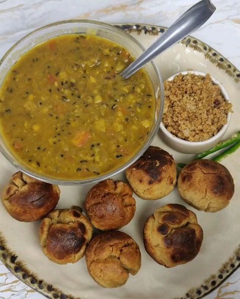 Daal Baati Churma, Daal Baati, Dal Baati Churma, Dal Bati Churma, Rajasthan Food, Rajasthani Cuisine, Jain Food, Veg Recipes Of India, Desi Khana