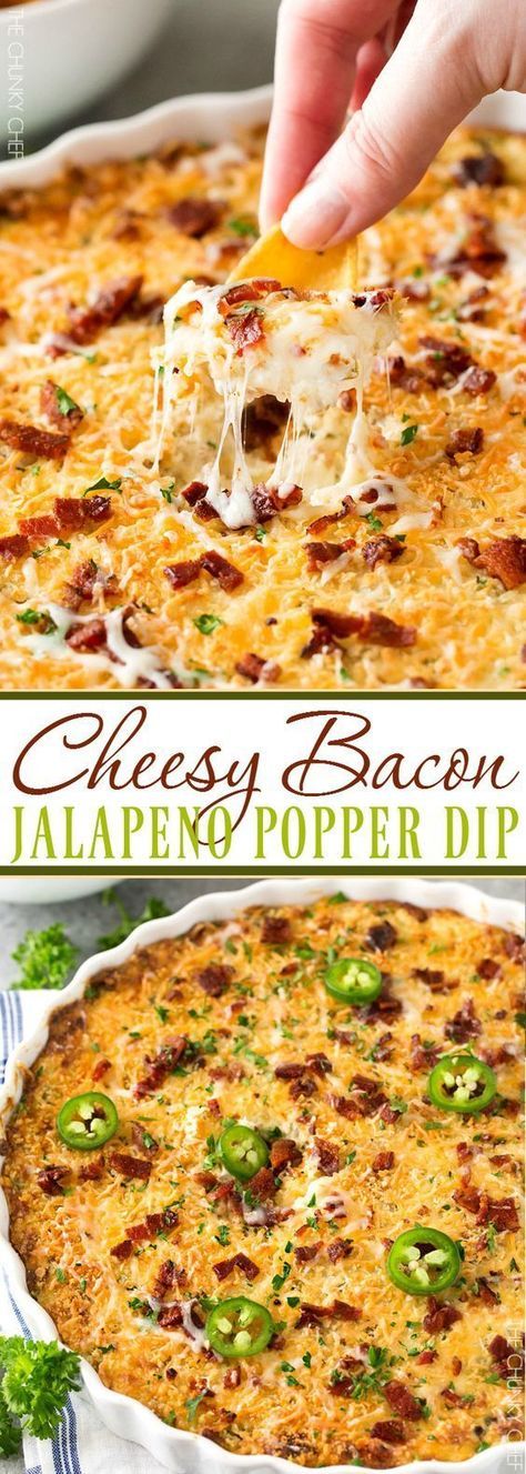 Bacon Jalapeno Popper Dip, Jalapeno Popper Dip Recipe, Bacon Jalapeno Poppers, Jalapeno Popper Dip, Popper Dip, Diy Easy Recipes, Stuffed Jalapenos With Bacon, Jalapeno Popper, Taco Dip