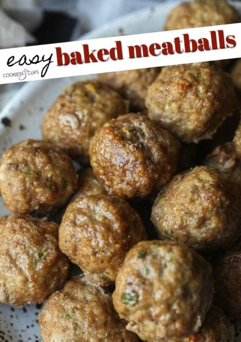 Oven Meatballs, Best Coconut Cake Recipe, Oven Baked Meatballs, Baked Meatball Recipe, Meatball Pizza, Baked Meatballs, Coconut Cake Recipe, Meatball Bake, Meatball Recipes Easy