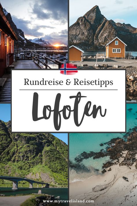 Norwegen: Rundreise auf den Lofoten. Hier findest du wichtige Tipps für deinen Roadtrip und tolle Ausflugsziele, wie zum Beispiel Wanderungen, Fotospots, Geheimtipps, Tipps für schöne Unterkünfte und Übernachtungsspots, zwei interessante Museen, wilde Strände, atemberaubende Küsten und die Norwegische Landschaftsroute entlang der Lofoten. Außerdem habe ich wichtige Tipps für dich, wie du dem Massentourismus ausweichst und die Orte in Ruhe erkunden kannst. Schau mal vorbei und sammle Reisetipps! Van Life, Norway, Travel Tips, Road Trip, Highlights, Travel, Travelling Tips