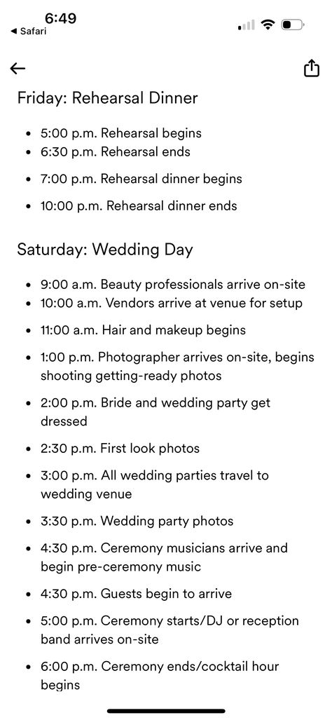 Rehearsal Dinner Order Of Events, Rehearsal Dinner Timeline, Order Of Events, Planning Business, Event Planning Business, Wedding Day Timeline, Wedding Theme Colors, 2024 Wedding, Wedding Party Photos