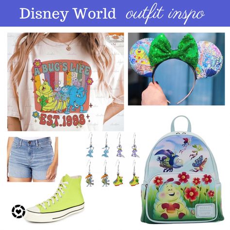 Bug’s Life outfit perfect for a day at the Disney parks #disneyworld #disneyworldoutfit #disneyoutfit #bugslife #disney Follow my shop @nicolewalker_02 on the @shop.LTK app to shop this post and get my exclusive app-only content! #liketkit #LTKunder50 #LTKstyletip #LTKfamily @shop.ltk https://liketk.it/4arp5 Dopey Disneybound, Inspired Disney Outfits, Wilderness Explorer Disneybound, Disneybound Animal Kingdom, Pluto Disneybound, Bugs Life Disneybound, Disneyworld Outfit, A Bugs Life, Bugs Life