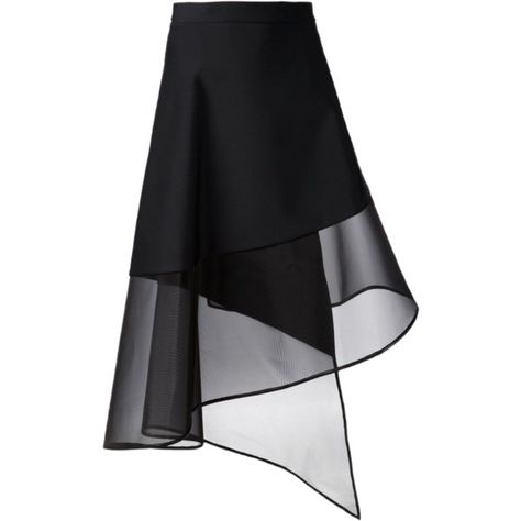 A fashion look from March 2015 featuring David Koma skirts. Browse and shop related looks. Detail Couture, David Koma, Sewing Skirts, Hem Skirt, Skirt Design, Mode Inspiration, Fashion Details, Skirt Outfits, Wrap Skirt