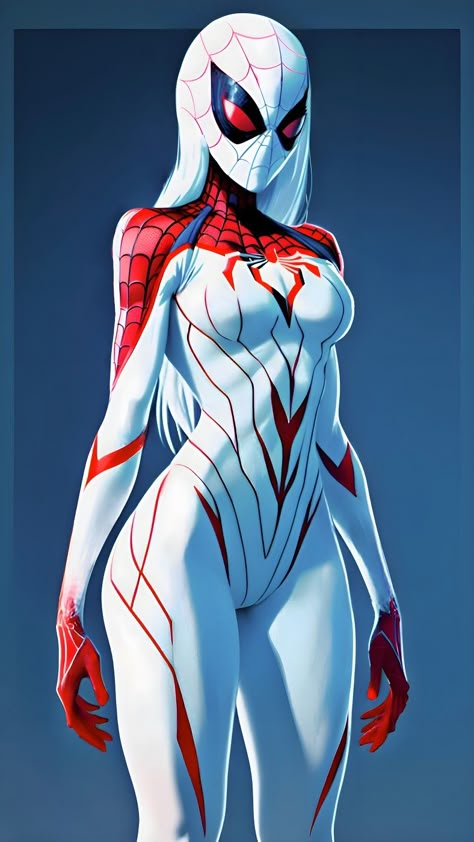 Spidersuits Female, Female Spiderman Suit Concept Art, Spidergirl Oc Suit, Spiderman Poses Female, Spiderwoman Suit Oc, Spidergirl Poses Reference, Spider Woman Costume Drawing, Spiderwoman Oc Base, Spiderwoman Poses Reference