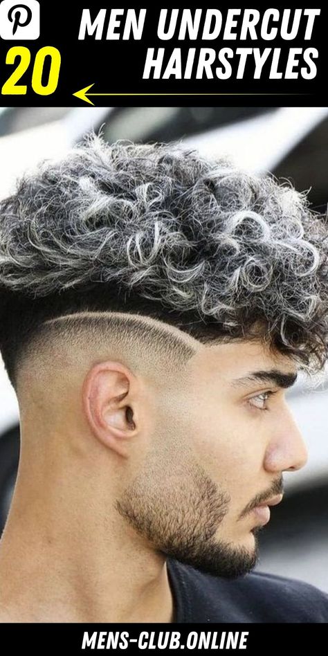 Undercut Hairstyles for Men 20 Ideas: Bold and Stylish Looks Your Hair Popular Mens Haircuts, Mohawk Hairstyles Men, Curly Hair Fade, Edgars Haircut, Men Haircut Curly Hair, Led Aquarium, Long Hair On Top, Men Hair Color, Faded Hair