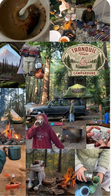 Aesthetic Camping Ideas, Camping Holiday Aesthetic, Camping Core Aesthetic, Camping Content Ideas, Spring Camping Aesthetic, Family Camping Trip Aesthetic, Outdoorsy Family Aesthetic, Camping Photography Ideas, Camping Fall Aesthetic