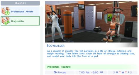 The Sims 4 Athlete Career - Job Rewards & Bonuses Sims 4 Skills, Sims 4 Ps4, Sims Stories, Pro Athletes, Best Mods, Professional Athlete, Daily Task, Life Improvement, The Sims 4