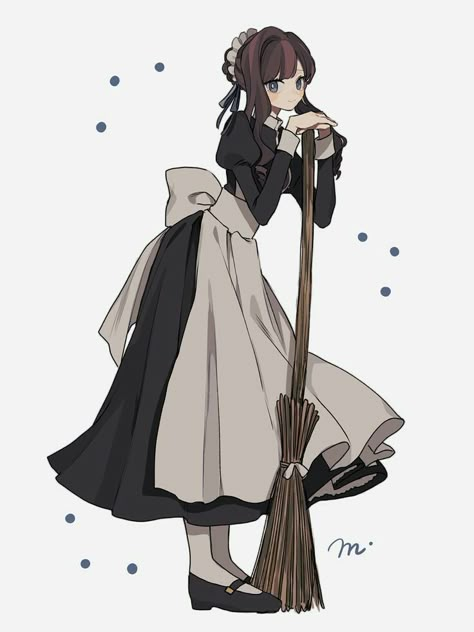 #wattpad #fanfiction You couldn't describe your love for herbs. However, that spoiled kid that you've been knowing for years suddenly grow attached to veggies but she lack with some basics so you offered your help. Both herbs and veggies are flora. That was the similarity that they can see in you and her. [ my next lif... Maid Outfit Anime, Cosplay Maid, Anime Maid, Maid Outfit, Dessin Adorable, Drawing Clothes, 영감을 주는 캐릭터, Anime Poses Reference, Anime Cosplay