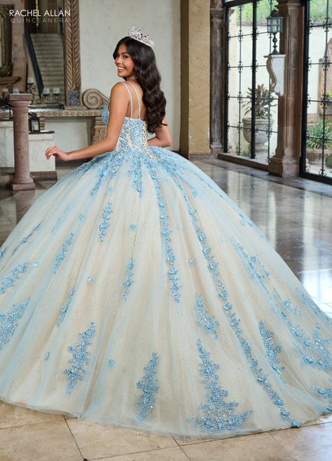 Glitter Ball Gown, Beautiful Ballgown, Cape Sleeve Dress, Tulle Applique, Black Ball Gown, Blue Champagne, Red Quinceanera Dresses, Glitter Ball, Fabric Glitter