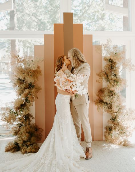 Abstract Backdrop Wedding, 2023 Wedding Backdrop Trends, Forest Wedding Backdrop, Modern Wedding Backdrop, Monochromatic Wedding Colors, Wedding Trends 2022, Wedding Backdrop Ceremony, Unique Wedding Backdrop, Blush Backdrop