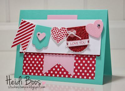 retiring stamp set - hearts a flutter Pad Paper, Paper Accessories, Simple Gift Wrapping, Cardmaking And Papercraft, Whisper White, Red Ink, Small Heart, Big Shot, Ink Pad