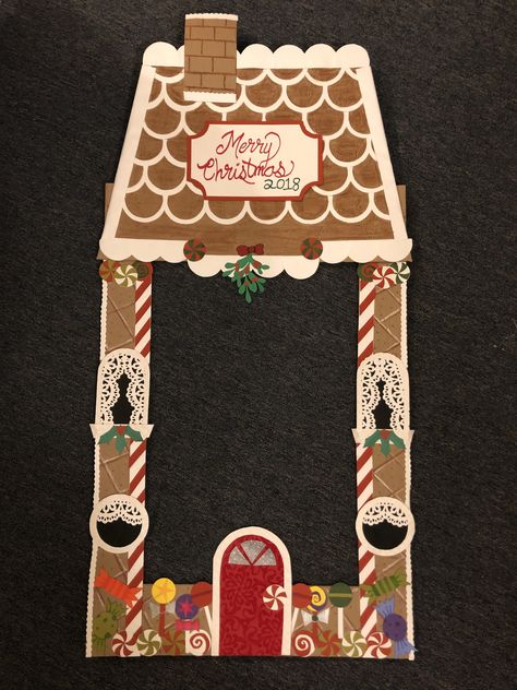 Gingerbread House Props, Frame Props, Kids Workshop, Photo Frame Prop, Photo Booth Prop, House Photo, Photo Booth Frame, School Party, School Parties