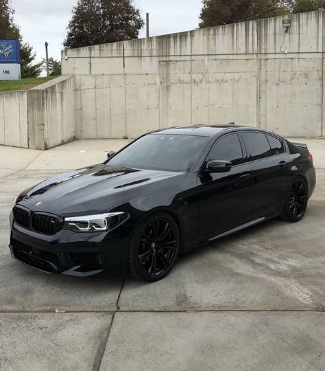 Black Car Bmw, All Black Cars, Car Bmw Black, Bmw M5 Black, 2016 Bmw 328i Modified, Bmw All Black, 335i Bmw, Bmw M5 Cs Black, Bmw M5 F90 Black